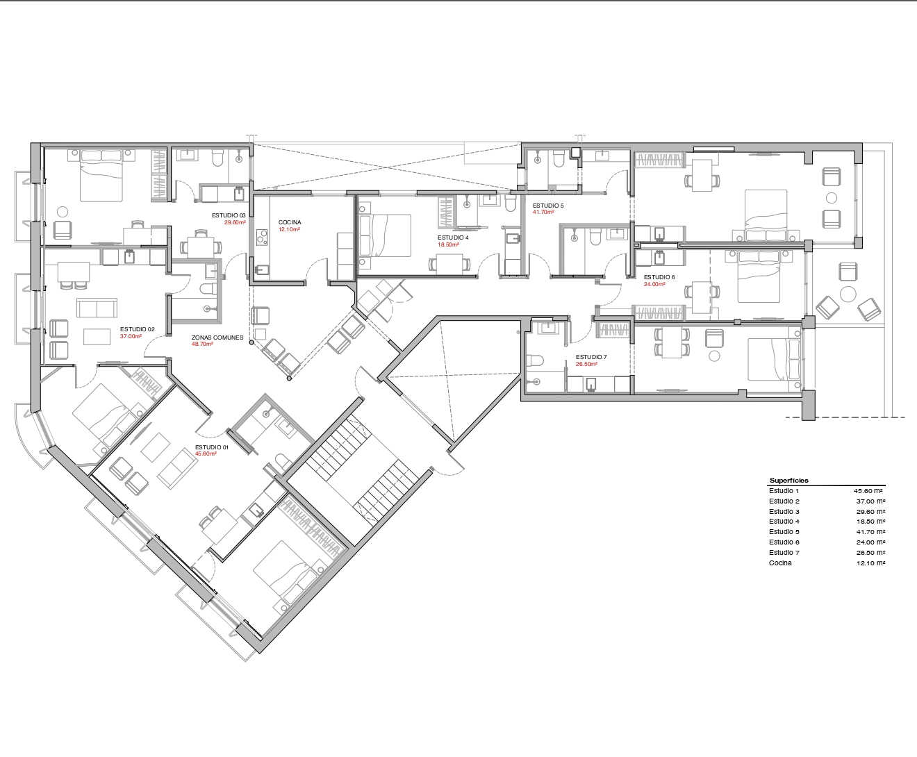 Estudio 1 – 45m², imagen 22