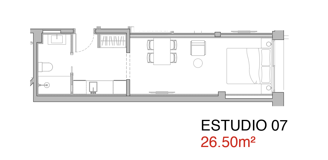 Estudio 7 – 26m², imagen 14