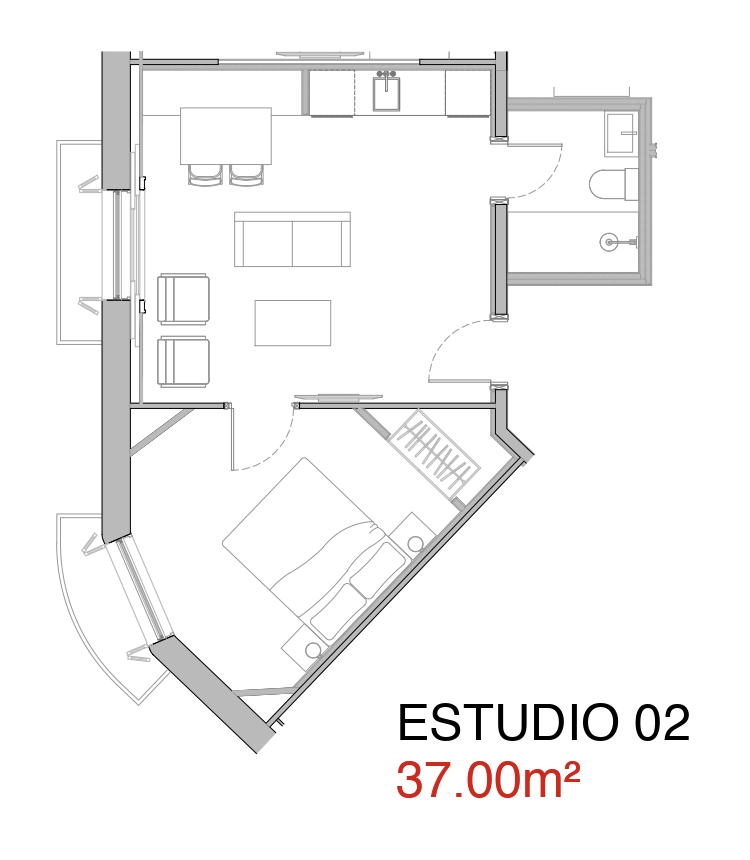 Estudio 2 – 37m², imagen 17